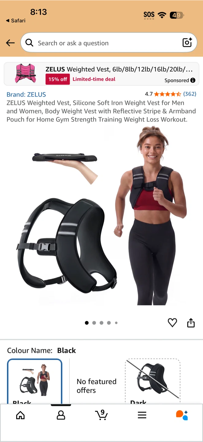 ZELUS Weighted Vest for Men and Women