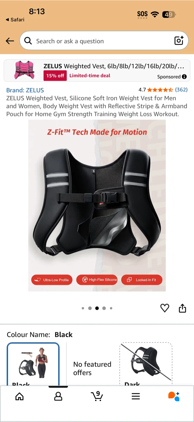 ZELUS Weighted Vest for Men and Women - photo 2