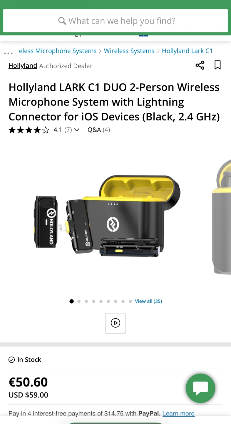 Hollyland LARK C1 DUO Wireless Microphone System for iOS - photo 2