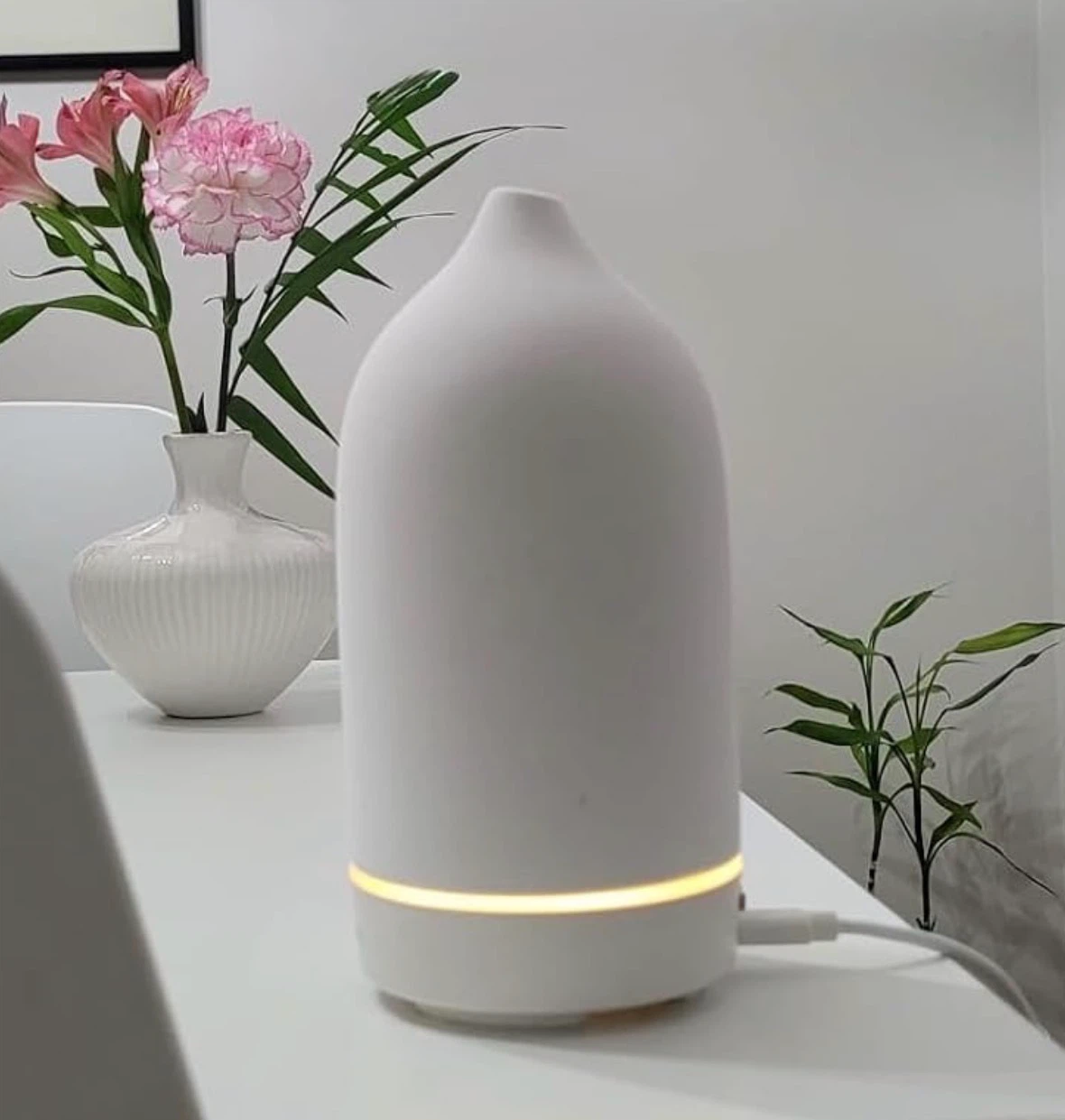 White Ceramic Essential Oil Diffuser