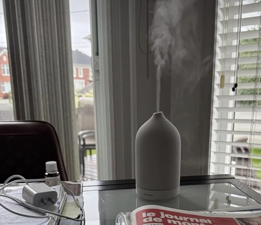 White Ceramic Essential Oil Diffuser - photo 2
