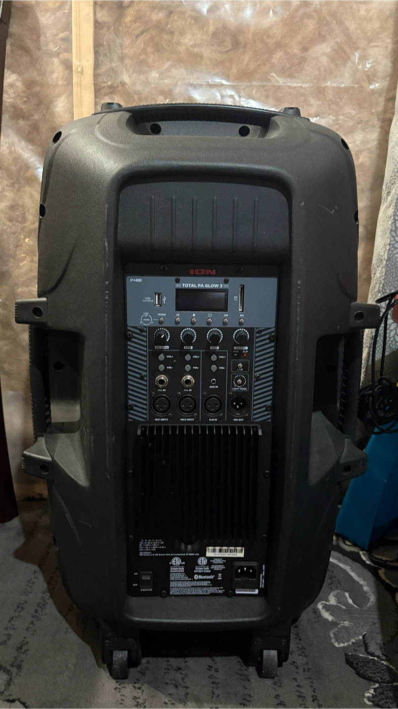 ION Audio Total PA Glow 3 Bluetooth Party Speaker - photo 2