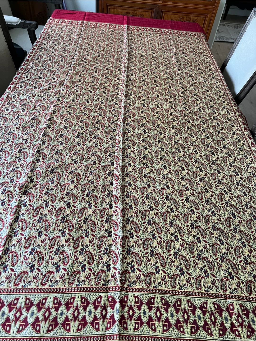 Paisley Print Tablecloth - photo 2