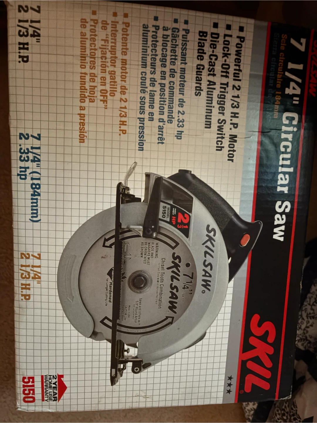 SKILSAW 7 1/4" Circular Saw 5150