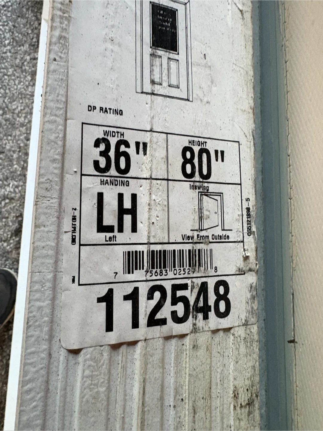 Masonite 36" x 80" Half Lite Cutout Steel Entry Prehung Door - photo 2