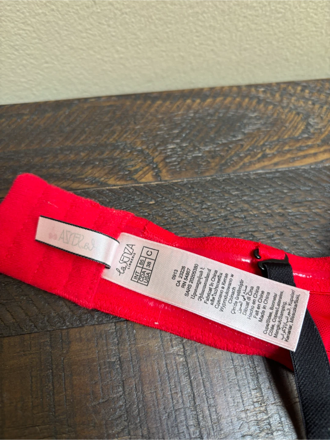 La Senza Red Strapless Bra - photo 4