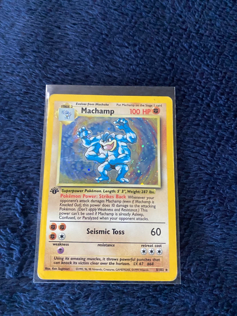 Machamp • Pokémon Base Set (Unlimited) ***