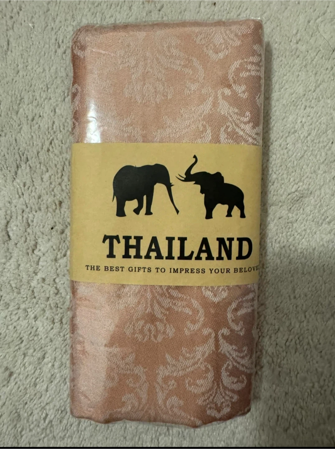 Brand New Jacquard Head Scarf from Thailand