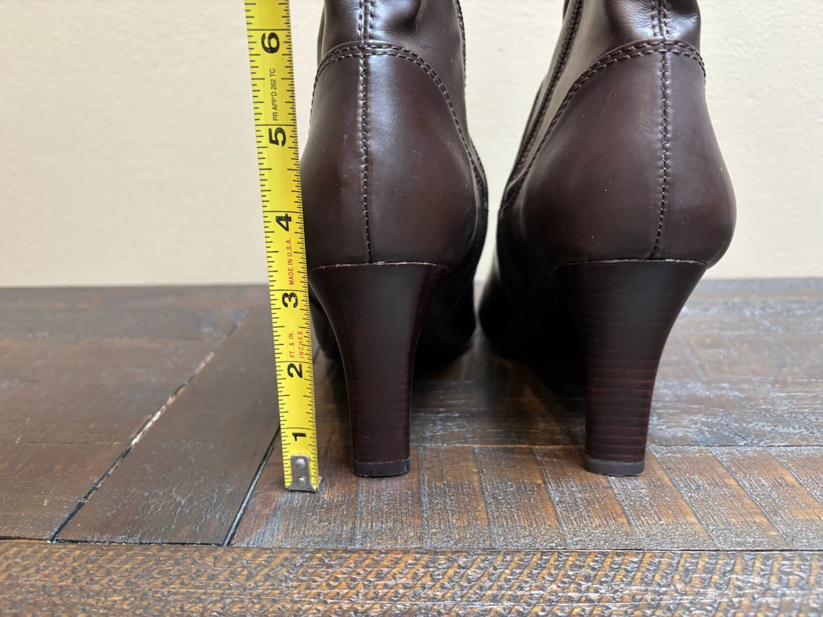 Nine West Brown Booties - Size 7 - photo 4