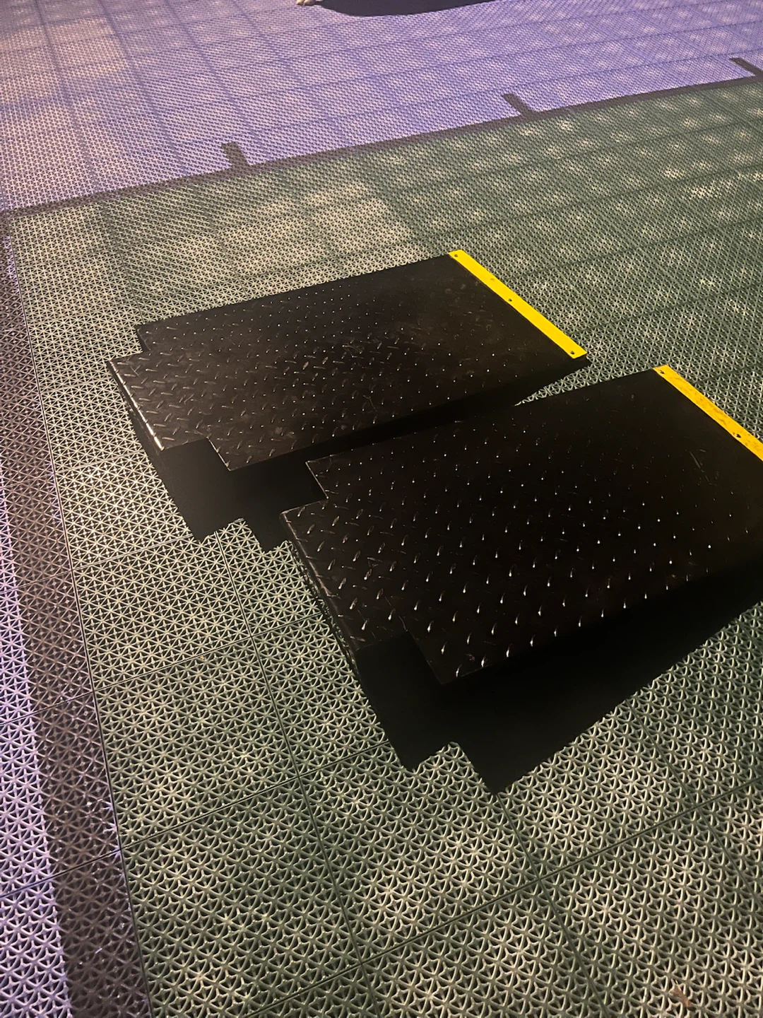 Pair of Black Metal Truck /Car Wheel Ramps - photo 2