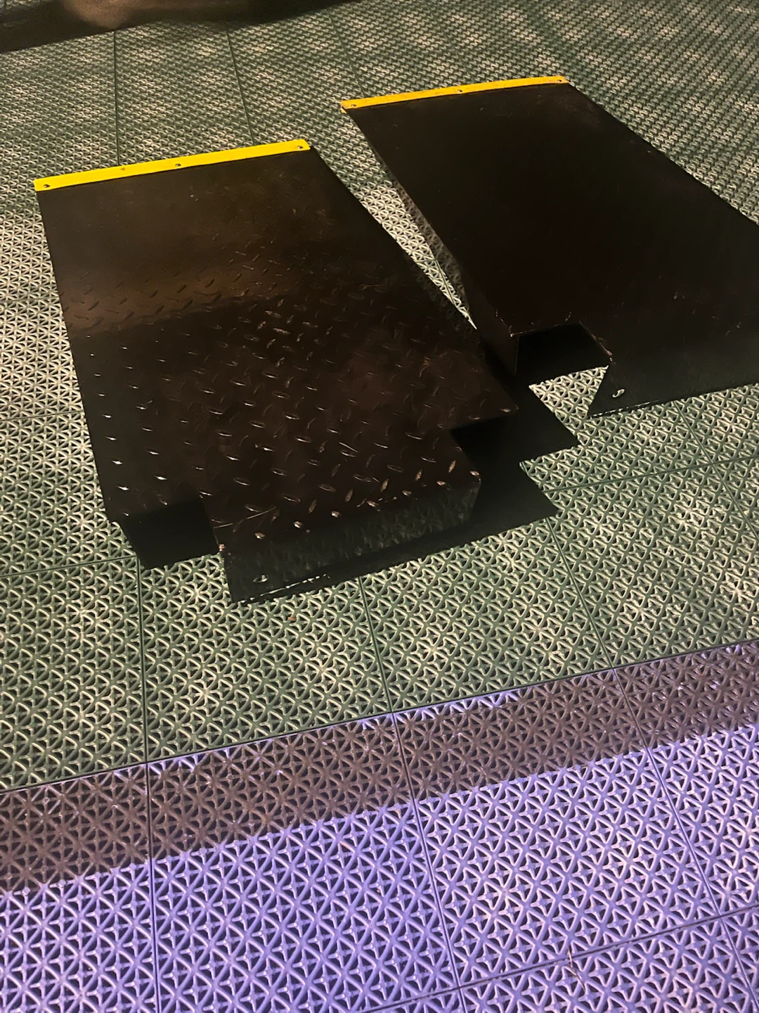 Pair of Black Metal Truck /Car Wheel Ramps - photo 3