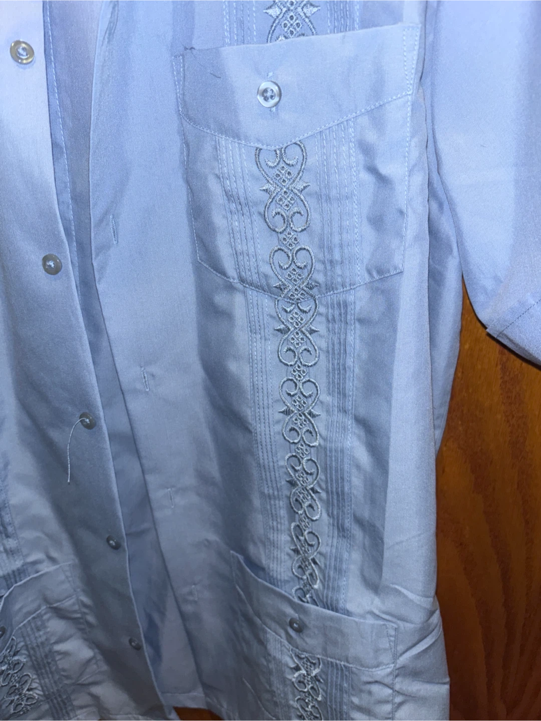 John Blair Men's Short Sleeve Embroidered Shirt Size M - photo 2