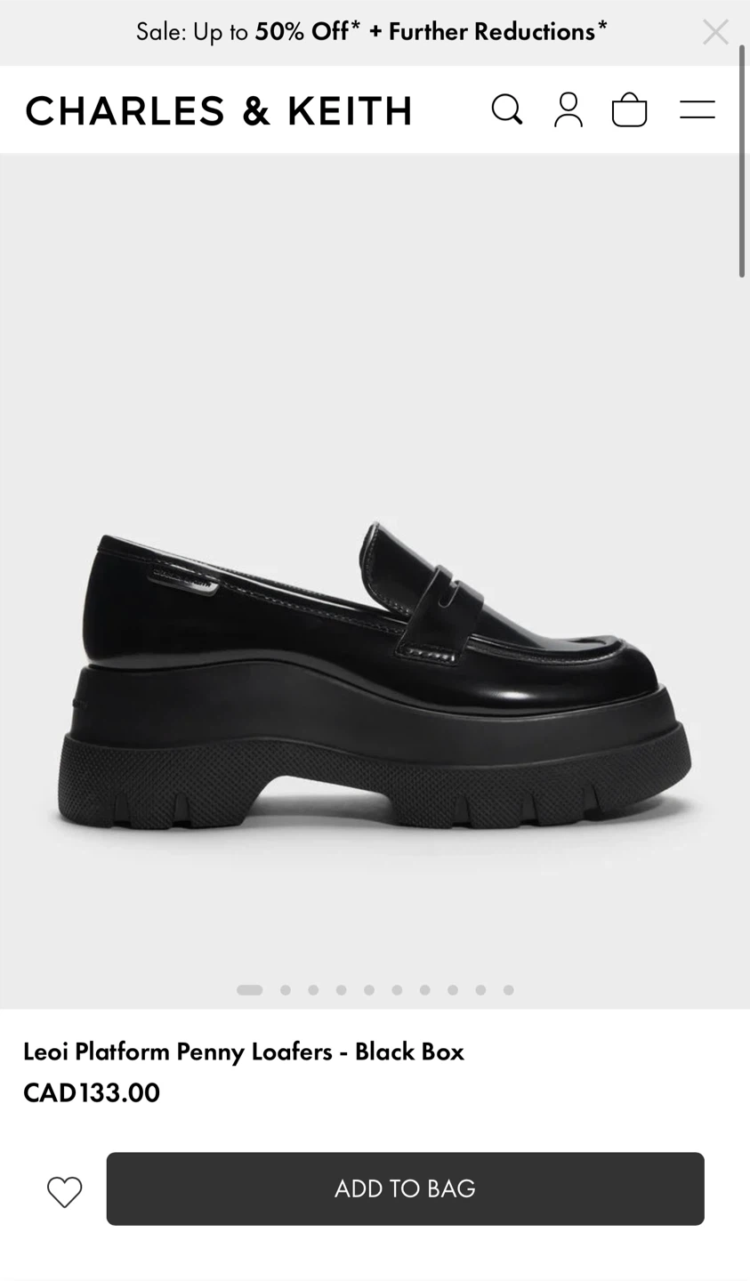 Platform Loafers - Still in box! - photo 5