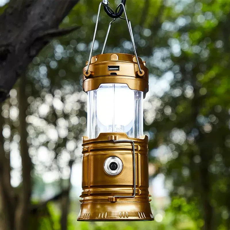 4-in-1 Multi-Purpose Lantern with Solar Charging - photo 2