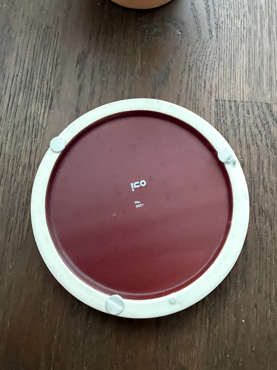 UOI Ceramic Planter with plate(14 cm diameter) - photo 4