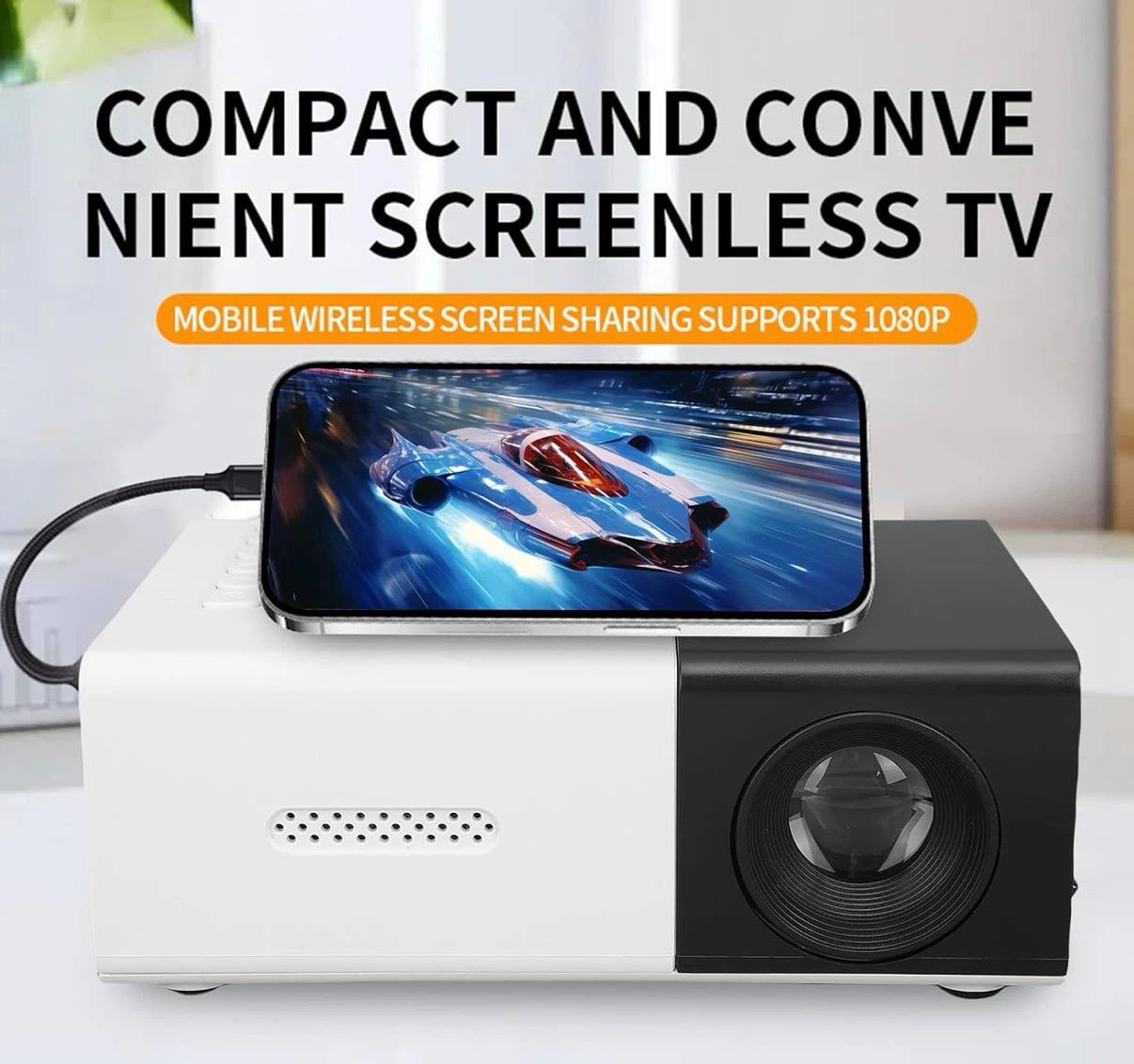 Mini Portable Projector - photo 5