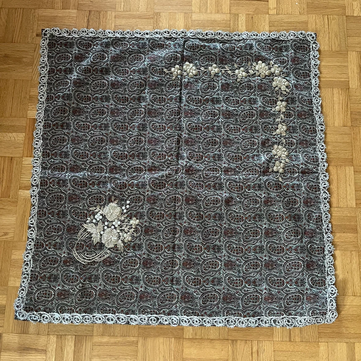Persian Hand Beaded Tapestry