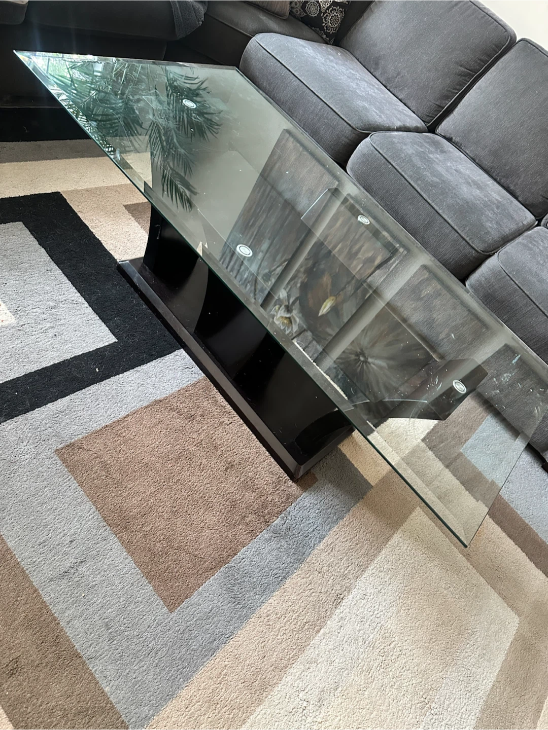 Modern Glass Coffee Table - photo 2
