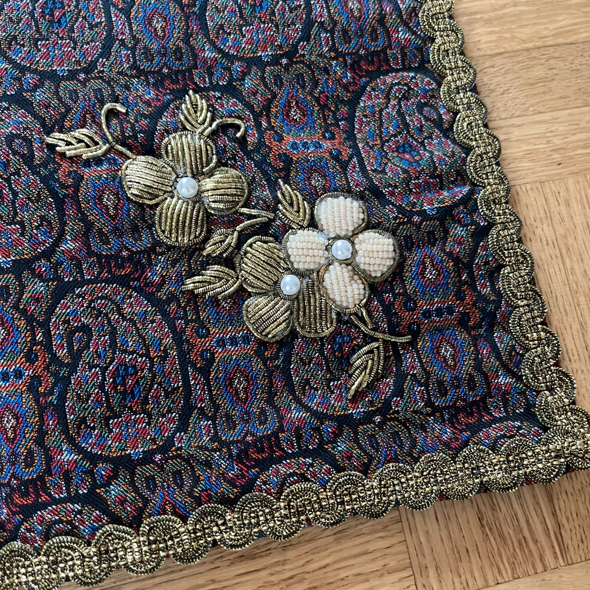 Persian Hand Beaded Tapestry - photo 2