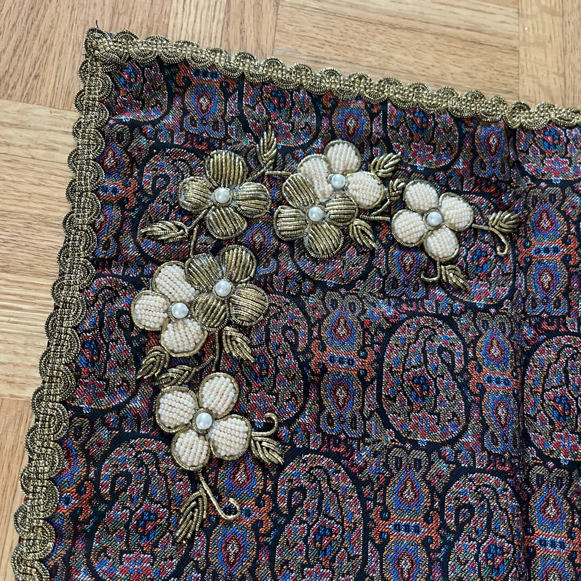 Persian Hand Beaded Tapestry - photo 3