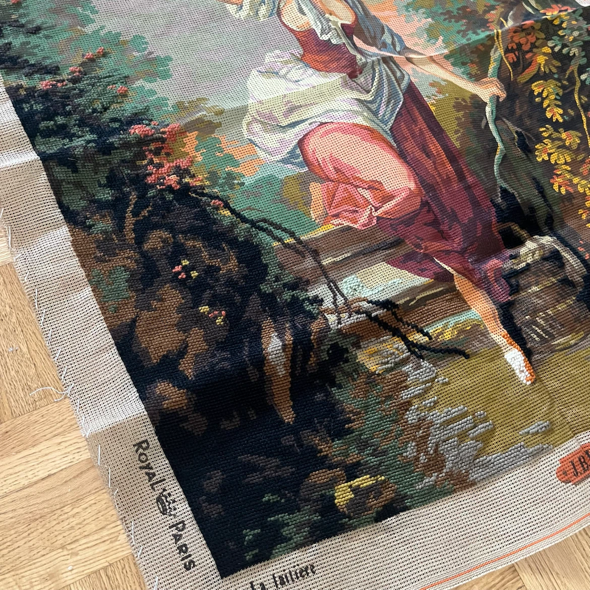 Royal Paris "La Laitière" Tapestry Needlepoint Kit - photo 2