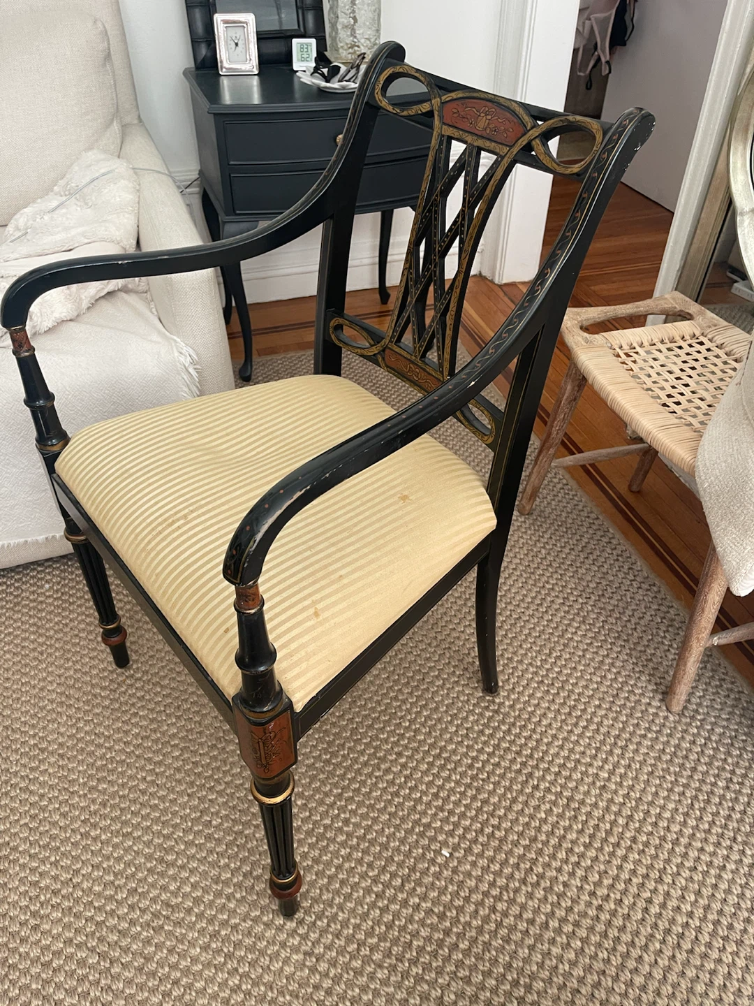Vintage Beaufort Regency chair