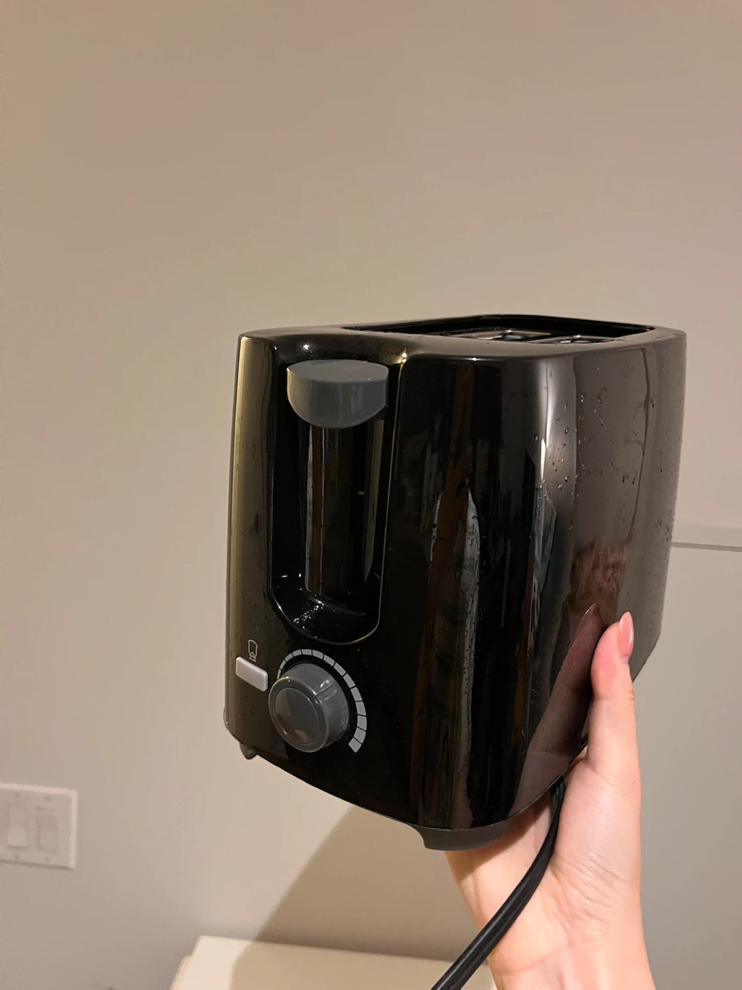 Black 2-Slice Toaster