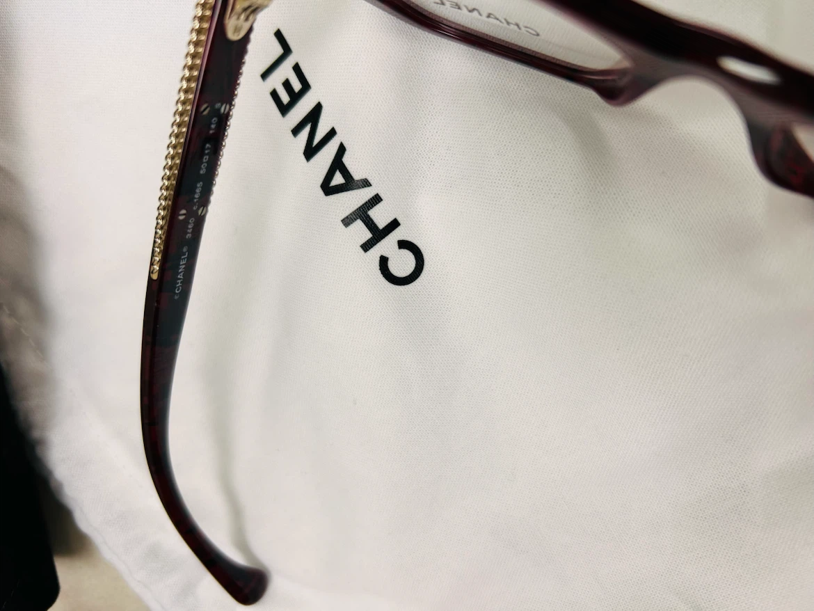Chanel OCH3460 Red Tweed Eyeglasses - photo 5