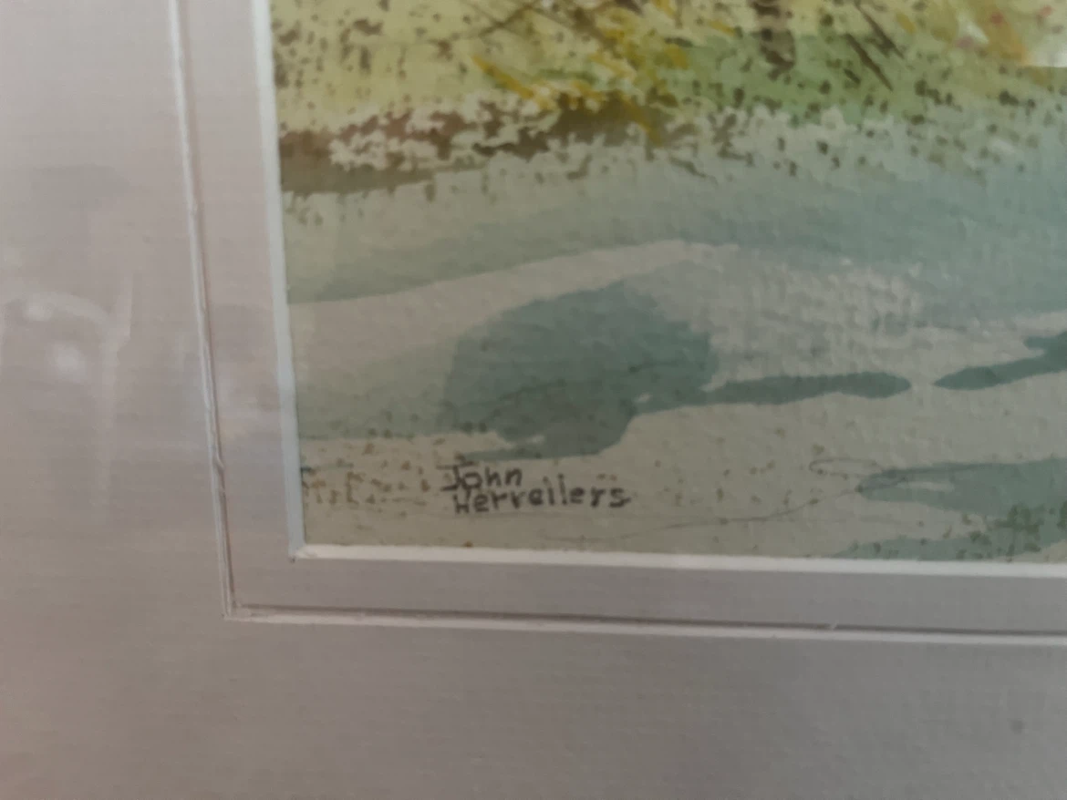 Art-Original Art- Watercolour by John Herreilers - photo 3