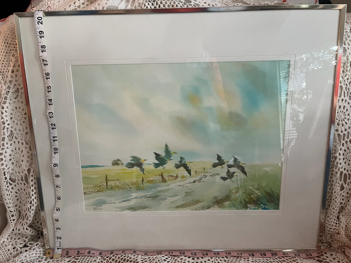 Art-Original Art- Watercolour by John Herreilers - photo 5