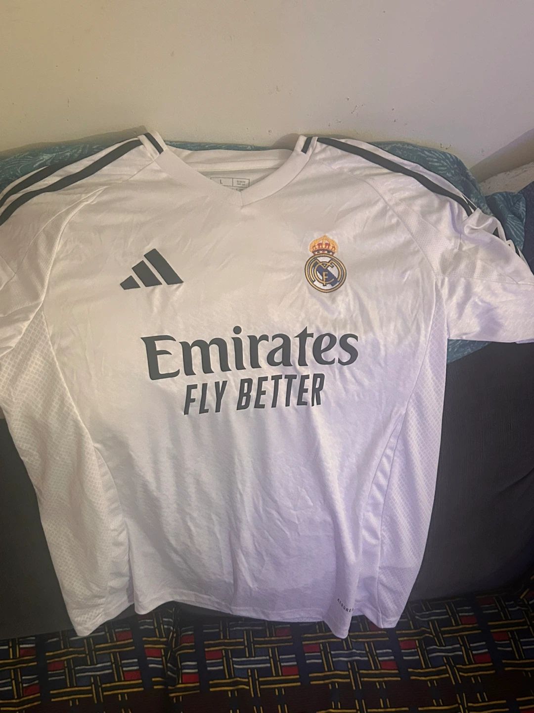 Real Madrid 2024 2025 Jude Bellingham #5 Jersey Size L