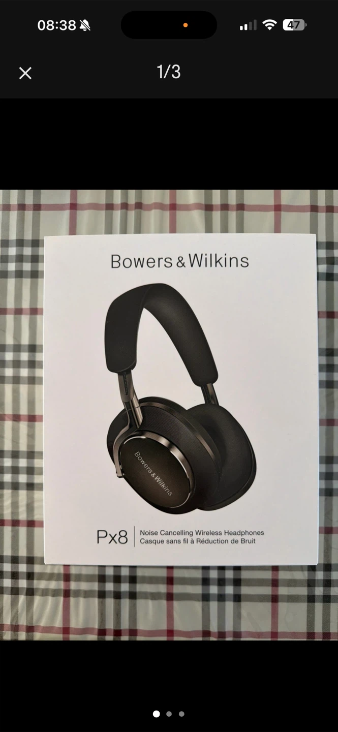 Casque Bowers & Wilkins Px8 sans fil à réduction de bruit