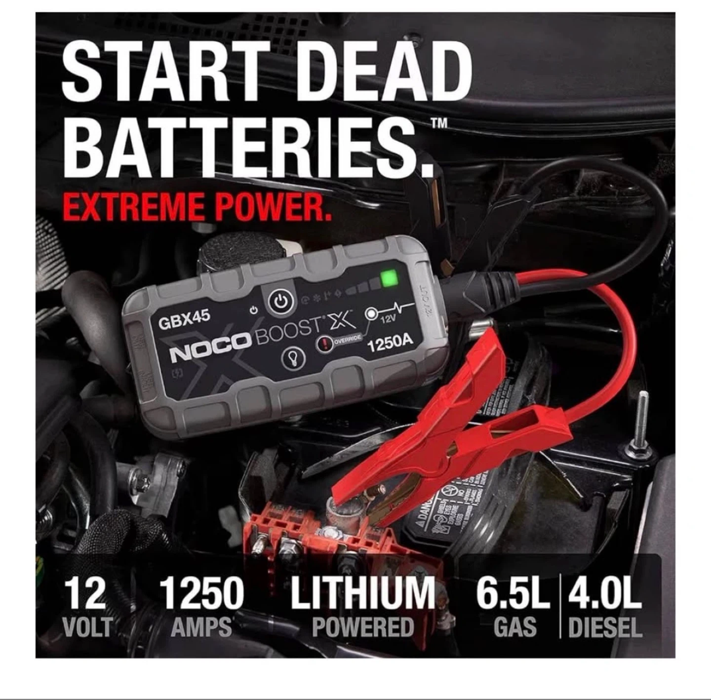 Noco Boost X 1250 A Jump Starter - photo 3