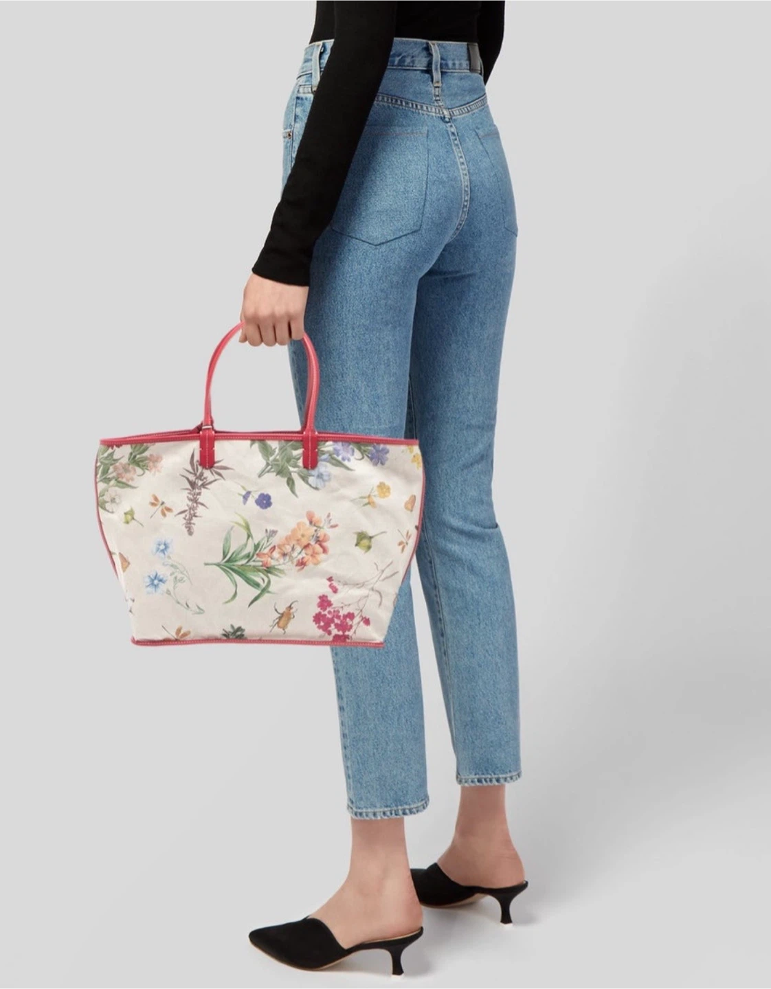 Goyard Limited Edition St Louis Floral Pm Bag - photo 3