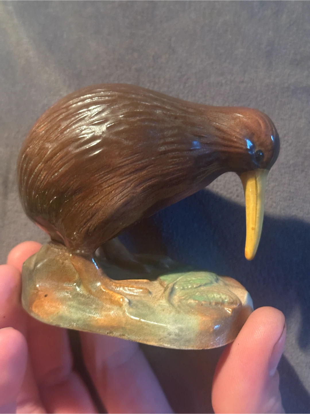 Vintage Ceramic Kiwi Bird Figurine