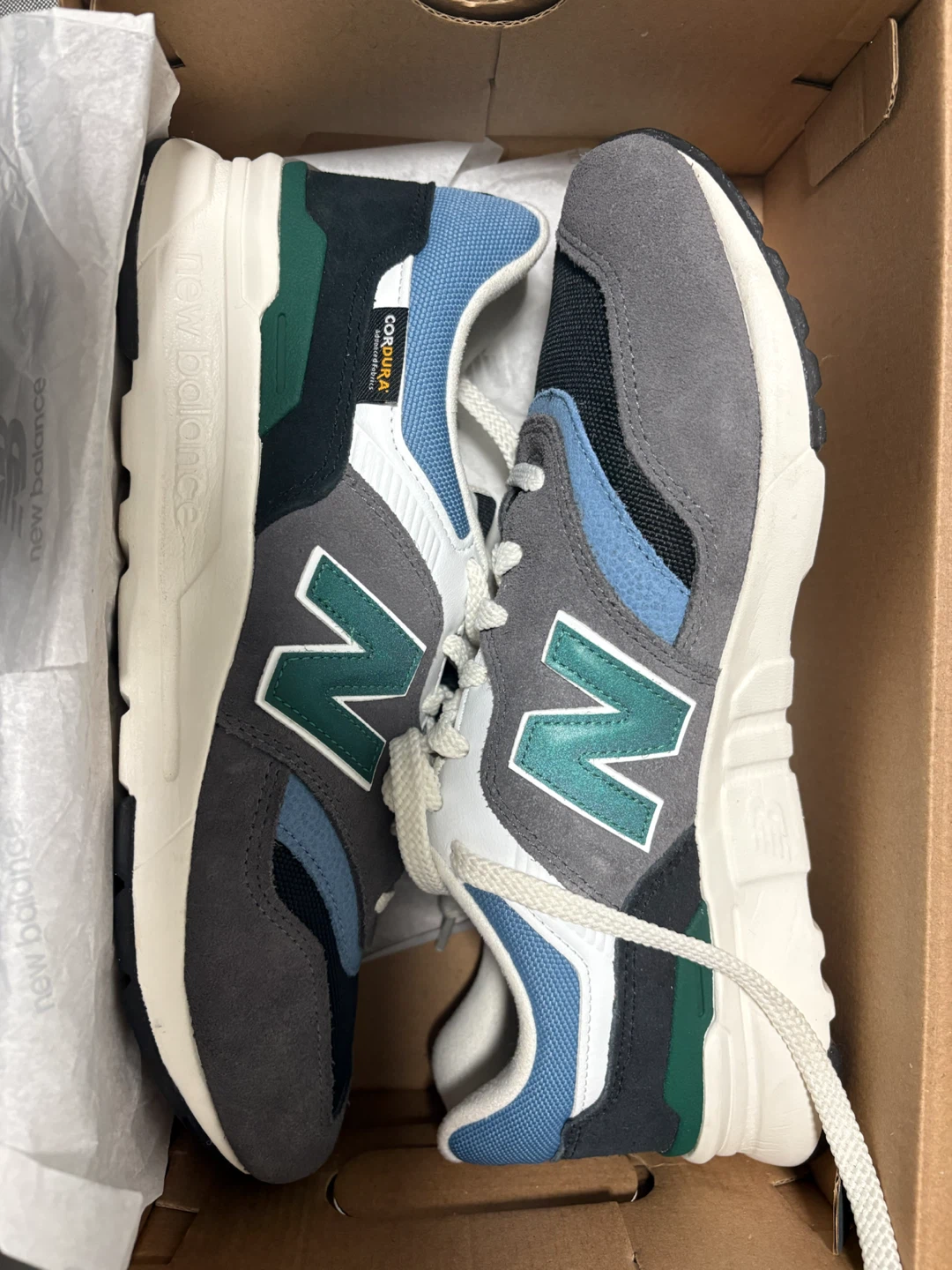 New Balance CM997HGL Grey Black Sneakers - photo 2