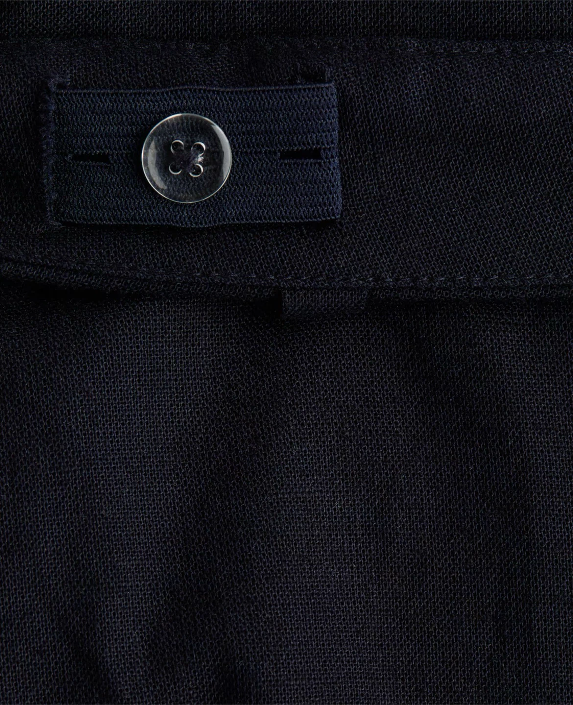 H&M Boys  LINEN-BLEND SUIT  Dark Navy Suit Jacket & Pants Size - photo 3