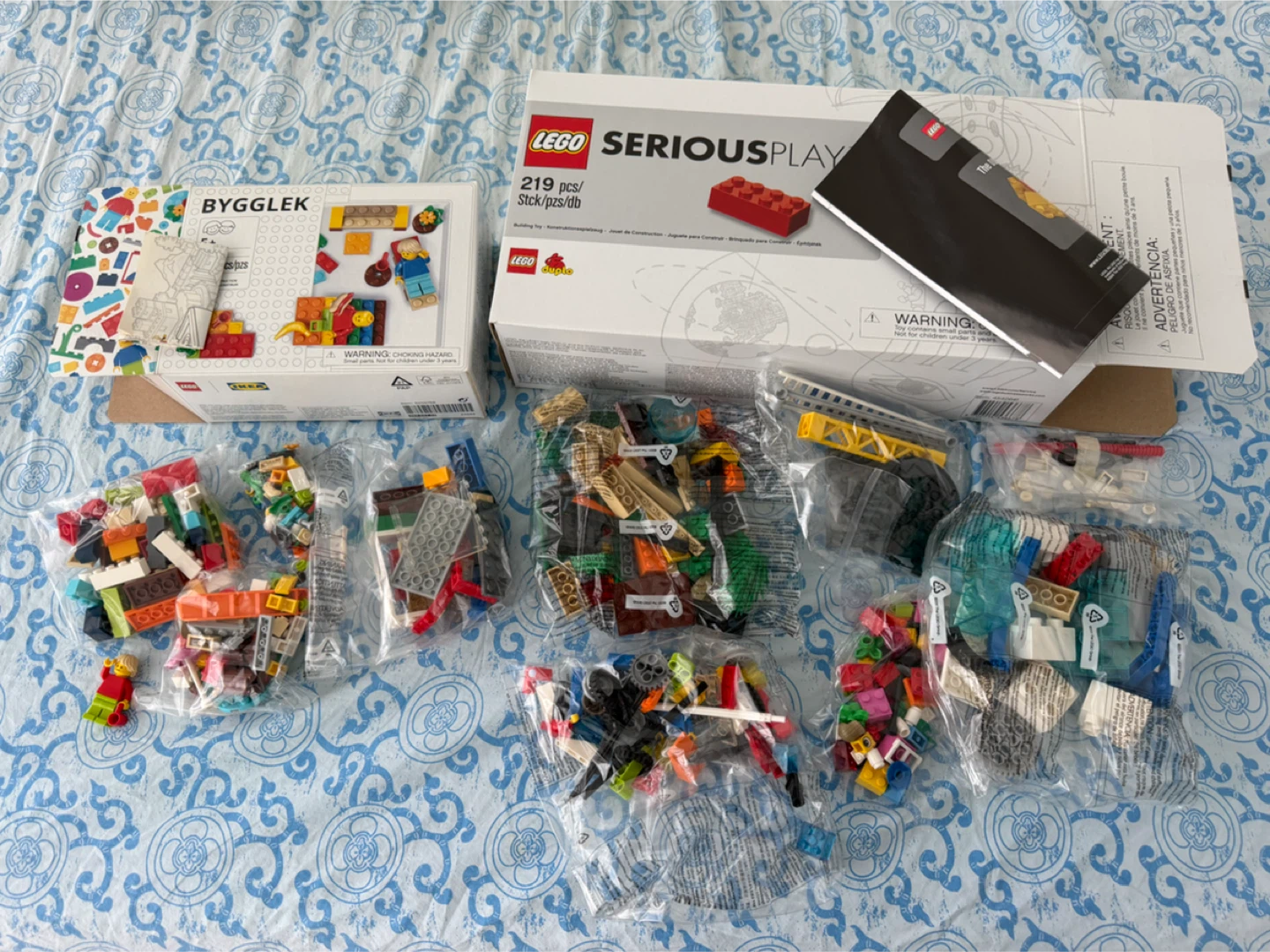 Two boxes of Lego