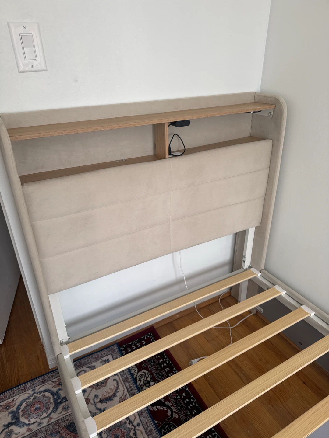 ASAP Upholstered Bed Frame with LED Headboard - photo 4