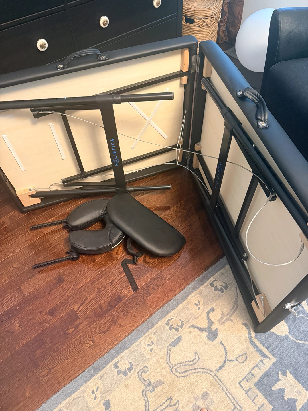 Holistica Portable Massage Table with Face Cradle and Bag - photo 3