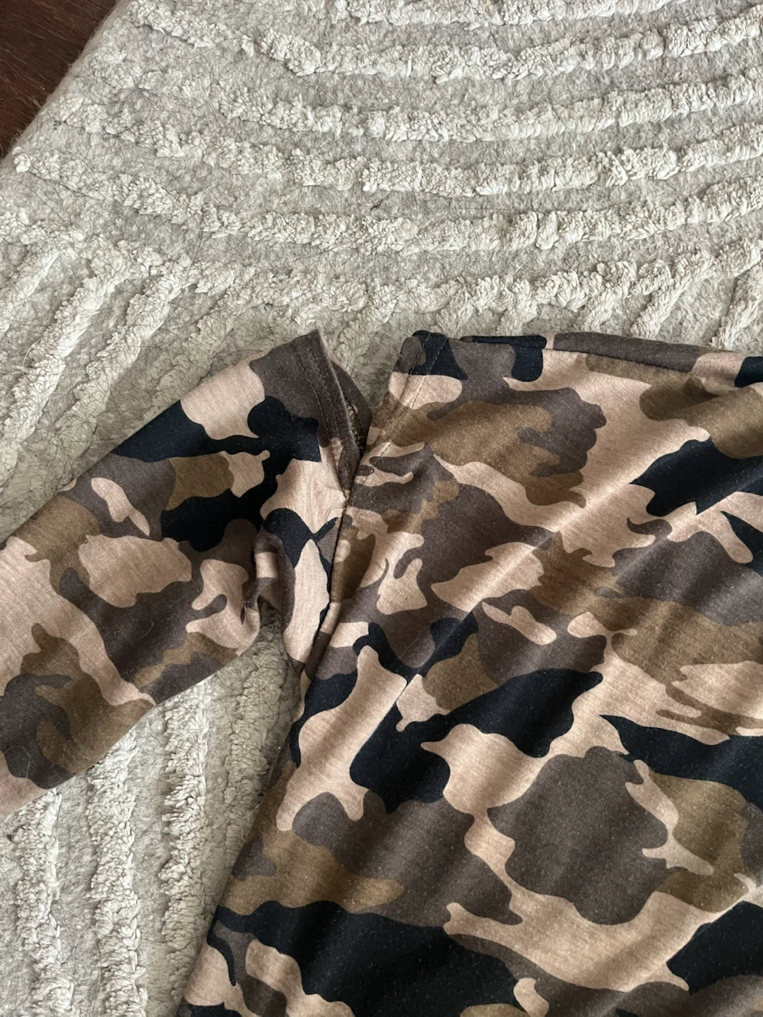 Camo Long Sleeve Top - photo 2