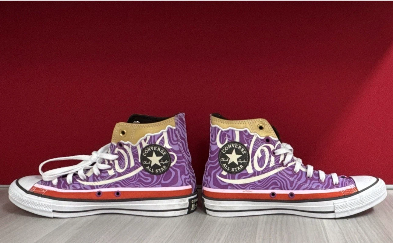 Converse Willy Wonka All Star High Top Wonka Shoes - photo 2