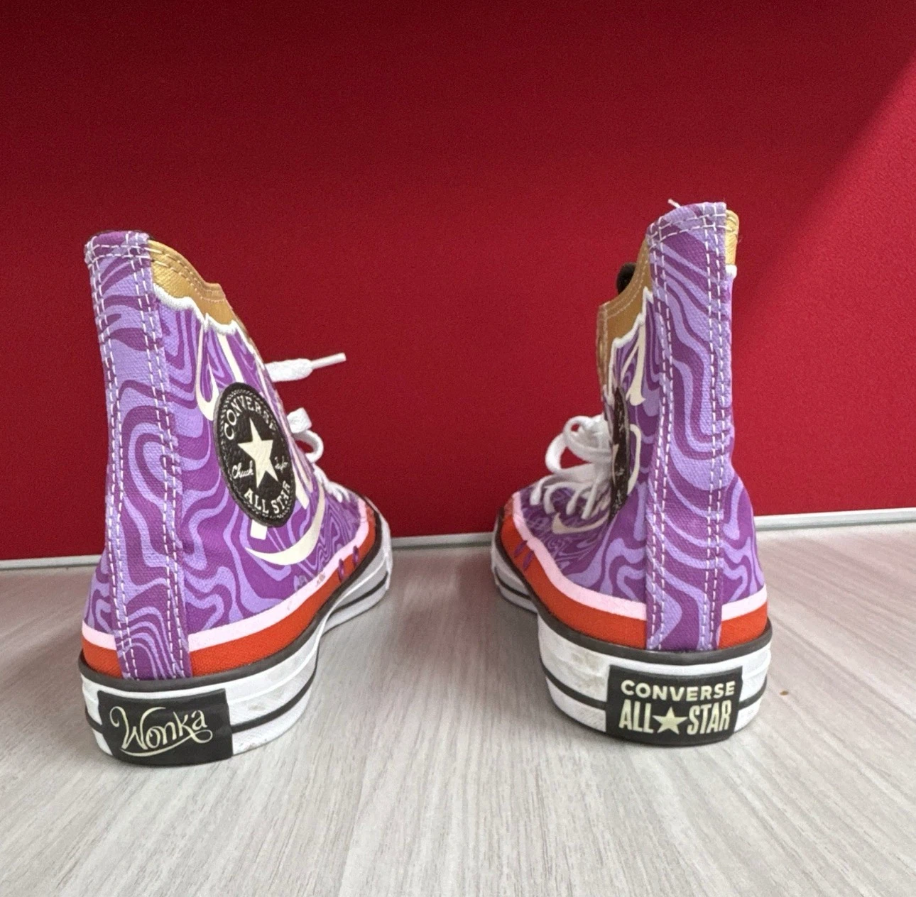 Converse Willy Wonka All Star High Top Wonka Shoes - photo 5