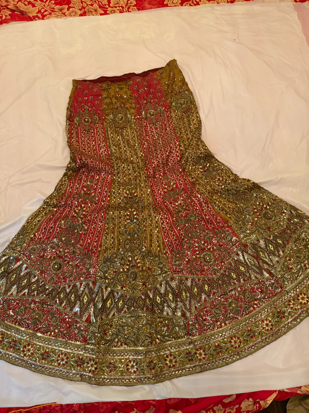 Embellished Lehenga Choli Set - photo 2