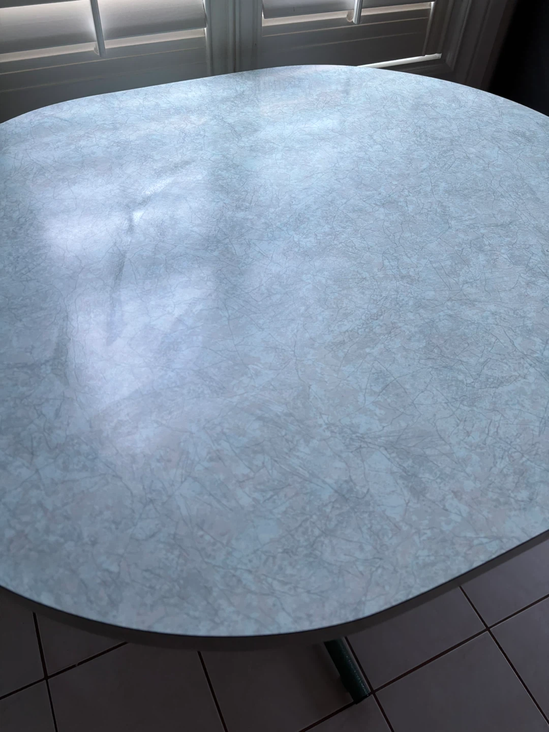 Retro Round Kitchen Table - photo 2