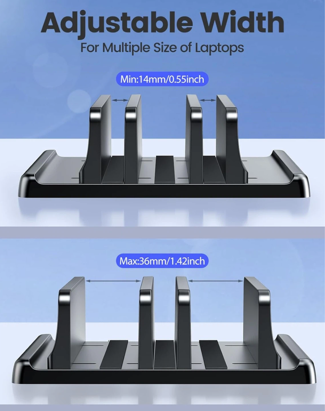 Vaydeer 5-in-1 Laptop Stand and Organizer - photo 5