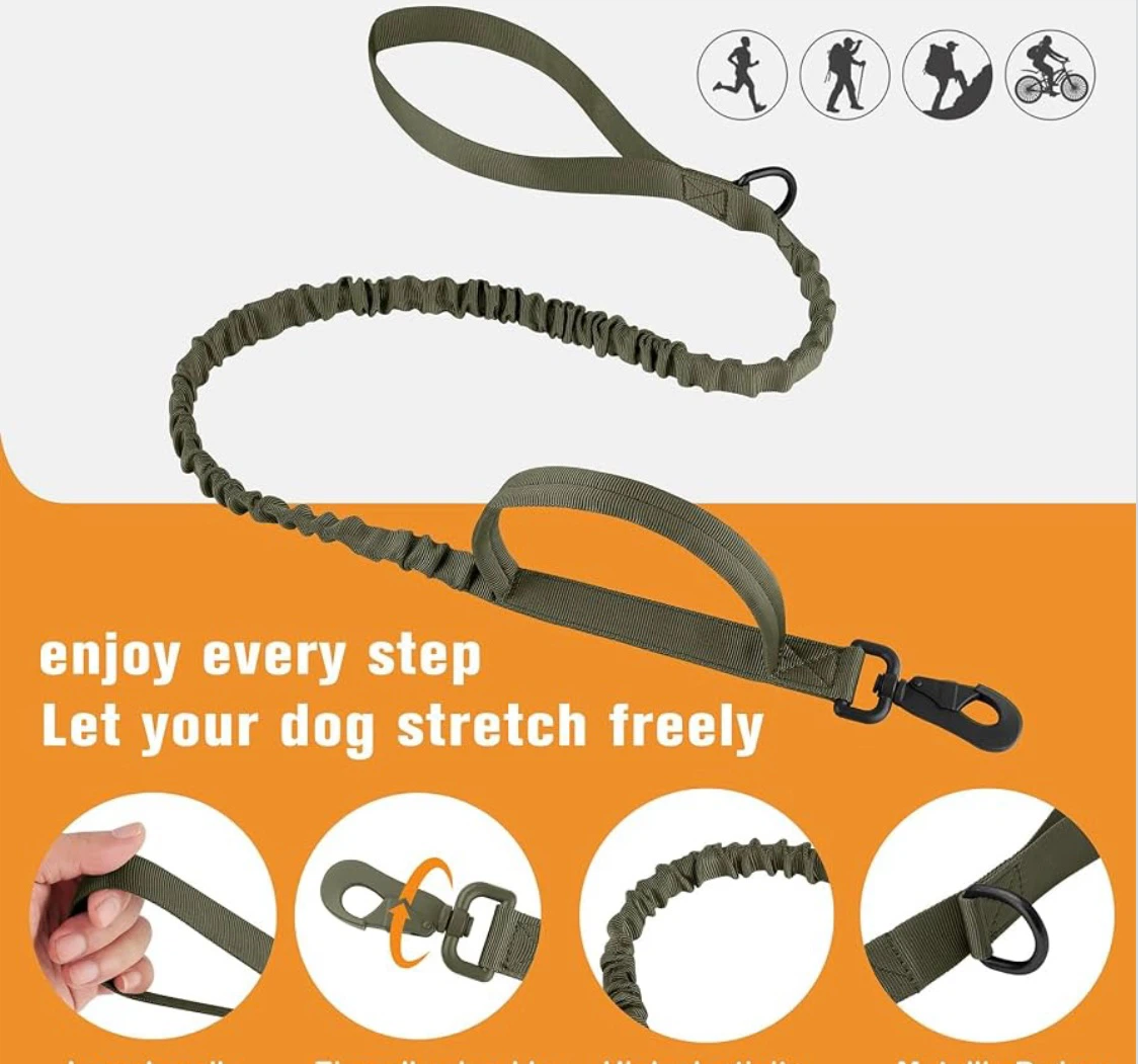 Dog Collar Leash Set with Collapsible Bowl - photo 2