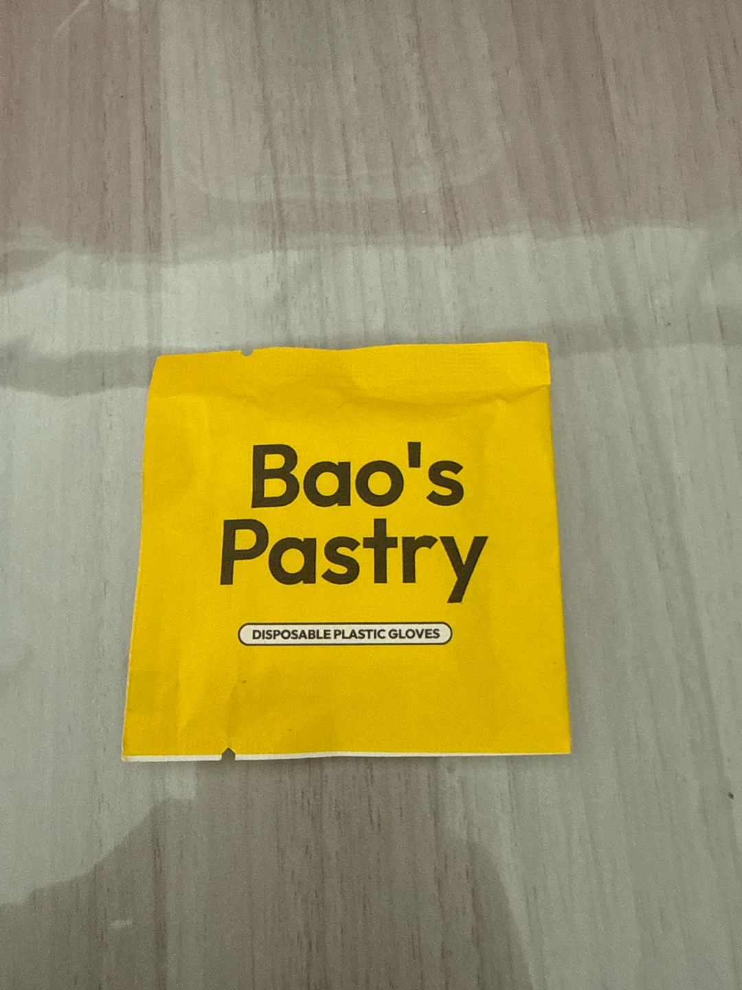 Bao's Pastry Disposable Plastic Gloves