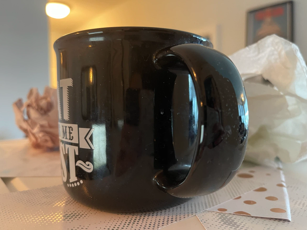 "The Cat Loves Me Best" Mug - photo 3