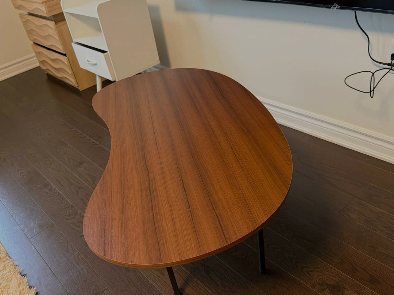 Kidney Bean foldable Coffee Table - photo 2